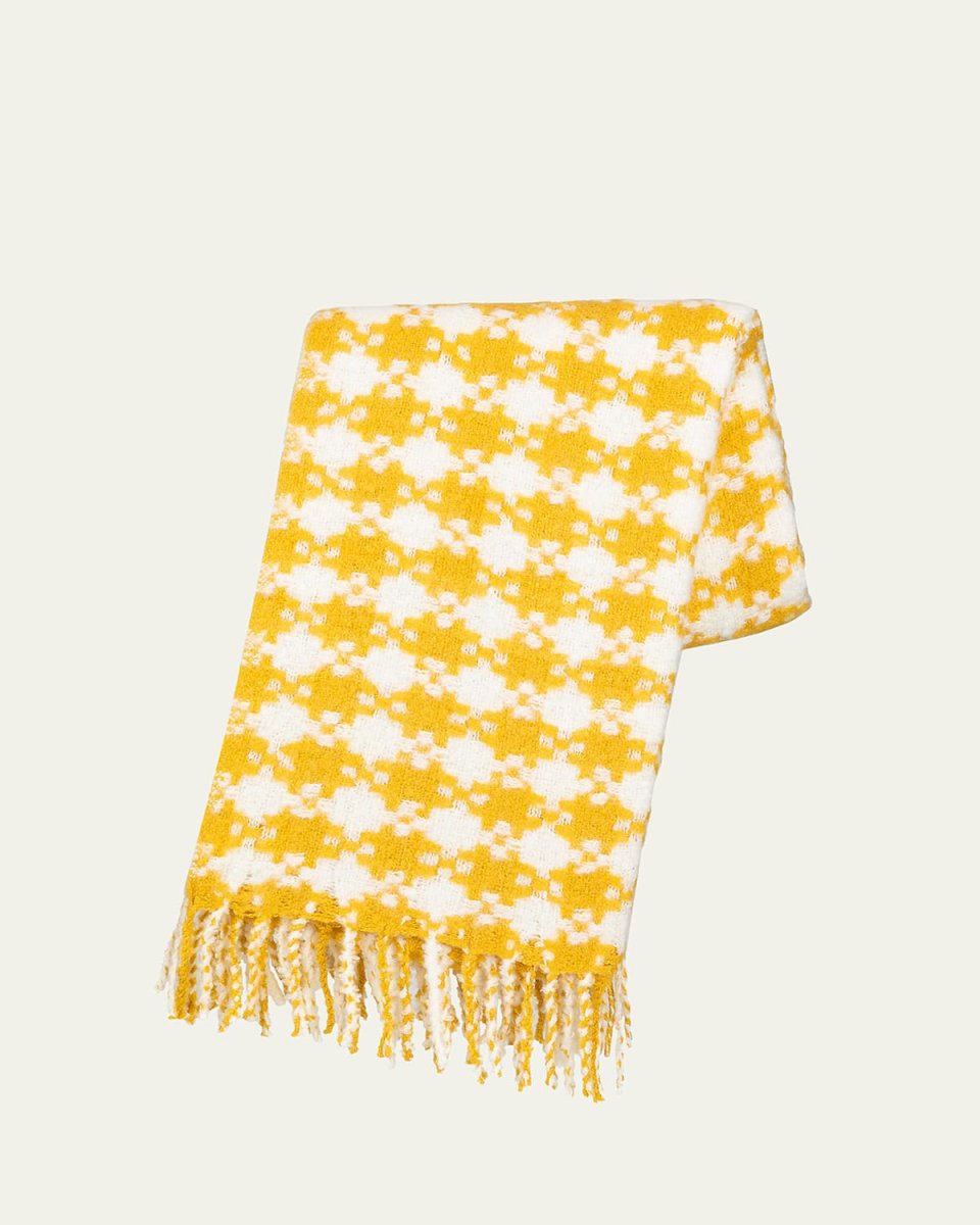 Houndstooth Throw